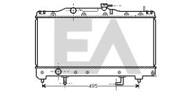 ElectroAuto 31R71296 - RADIADOR->APLICACION ORIGINAL TOYOT
