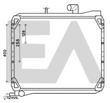 ElectroAuto 31R72006 - RADIADOR->APLICACION ORIGINAL UNIMO