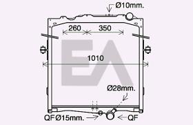  31R76018 - RADIADOR AGUA RENAULT INDUSTRIAL