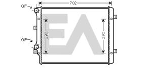 ElectroAuto 31R77049 - RADIADOR->APLICACION ORIGINAL AUDI