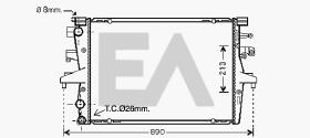  31R77054 - RADIADOR AGUA VOLKSWAGEN