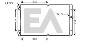 ElectroAuto 31R77112 - RADIADOR->APLICACION ORIGINAL VOLKS