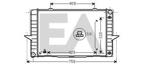 ElectroAuto 31R78027 - RADIADOR->APLICACION ORIGINAL VOLVO