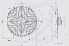 ElectroAuto 32C0008 - ELECTROVENTILADOR(12V)SPAL ESTANDAR