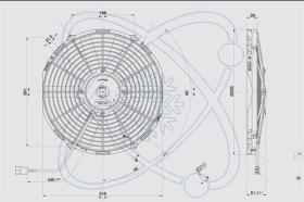 ElectroAuto 32C0034 - ELECTROVENTILADOR(24V)SPAL ESTANDAR