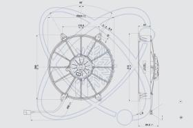 ElectroAuto 32F0003 - ELECTROVENTILADOR(24V)SPAL ESTANDAR