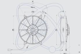 ElectroAuto 32F0007 - ELECTROVENTILADOR(12V)SPAL ESTANDAR