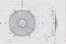 ElectroAuto 32G0005 - ELECTROVENTILADOR(24V)SPAL ESTANDAR