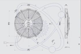 ElectroAuto 32H0007 - ELECTROVENTILADOR(24V)SPAL ESTANDAR