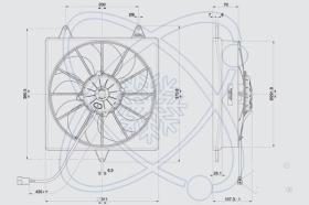 ElectroAuto 32I0001 - ELECTROVENTILADOR(12V)SPAL ESTANDAR
