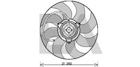  32VB025 - ELECTRO-VENTILADOR AUDI A4 8E095945