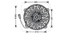  32VC022 - ELECTROVENTILADOR->EQUIPO ORIGINAL