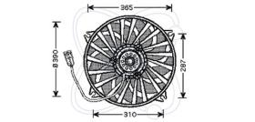 ElectroAuto 32VC023 - ELECTROVENTILADOR->EQUIPO ORIGINAL