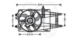 ElectroAuto 32VF003 - ELECTROVENTILADOR->EQUIPO ORIGINAL