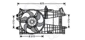 ElectroAuto 32VF004 - ELECTRO-VENTILADOR FIAT PUNTO II-4