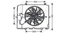  32VM007 - ELECTROVENTILADOR->EQUIPO ORIGINAL