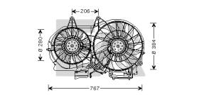 ElectroAuto 33V02005 - ELECTROVENTILADOR SEAT