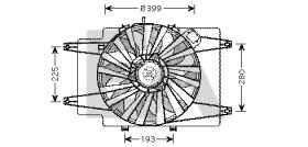  33V03002 - VENTILADOR->APLICACION ORIGINAL ALF