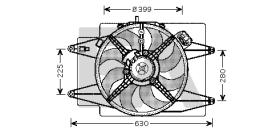  33V03005 - VENTILADOR->APLICACION ORIGINAL ALF