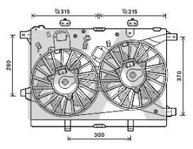 ElectroAuto 33V03012 - VENTILADOR->APLICACION ORIGINAL ALF