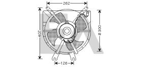 ElectroAuto 33V05003 - VENTILADOR->APLICACION ORIGINAL ROV