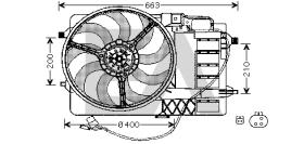 ElectroAuto 33V07004 - ELECTROVENTILADOR MINI