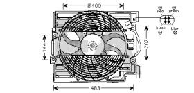 ElectroAuto 33V07006 - ELECTROVENTILADOR BMW