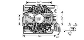  33V07007 - ELECTROVENTILADOR BMW