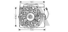  33V07008 - VENTILADOR->APLICACION ORIGINAL BMW