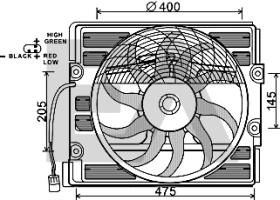 ElectroAuto 33V07009 - VENTILADOR->APLICACION ORIGINAL BMW