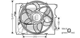 ElectroAuto 33V07016 - VENTILADOR->APLICACION ORIGINAL BMW