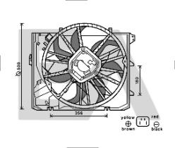 ElectroAuto 33V07021 - VENTILADOR->APLICACION ORIGINAL BMW