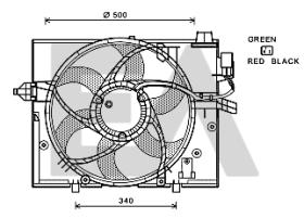 ElectroAuto 33V07024 - VENTILADOR->APLICACION ORIGINAL BMW