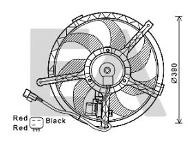 ElectroAuto 33V07027 - VENTILADOR->APLICACION ORIGINAL MIN