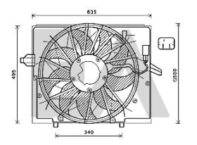 ElectroAuto 33V07029 - VENTILADOR->APLICACION ORIGINAL BMW