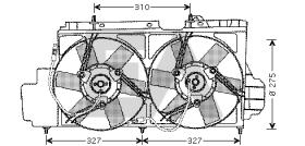 ElectroAuto 33V10005 - ELECTROVENTILADOR CITROËN