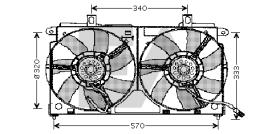  33V10008 - ELECTROVENTILADOR PEUGEOT