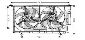 ElectroAuto 33V10010 - ELECTROVENTILADOR PEUGEOT