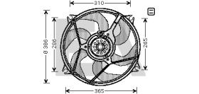 ElectroAuto 33V10013 - VENTILADOR->APLICACION ORIGINAL CIT