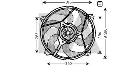 ElectroAuto 33V10014 - VENTILADOR->APLICACION ORIGINAL CIT