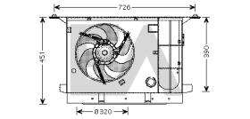 ElectroAuto 33V10021 - VENTILADOR->APLICACION ORIGINAL CIT