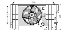 ElectroAuto 33V10028 - VENTILADOR->APLICACION ORIGINAL CIT