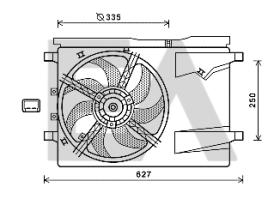 ElectroAuto 33V10030 - VENTILADOR->APLICACION ORIGINAL CIT