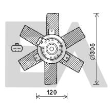 ElectroAuto 33V10034 - VENTILADOR->APLICACION ORIGINAL CIT