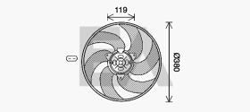 ElectroAuto 33V10036 - VENTILADOR->APLICACION ORIGINAL CIT