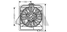 ElectroAuto 33V12004 - VENTILADOR->APLICACION ORIGINAL CHR