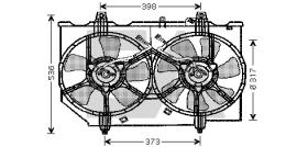  33V18013 - VENTILADOR->APLICACION ORIGINAL NIS