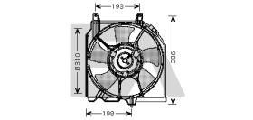 ElectroAuto 33V18023 - VENTILADOR->APLICACION ORIGINAL NIS