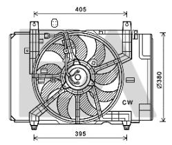 ElectroAuto 33V18031 - VENTILADOR->APLICACION ORIGINAL NIS