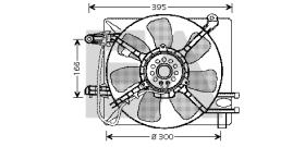 ElectroAuto 33V20005 - VENTILADOR->APLICACION ORIGINAL CHE